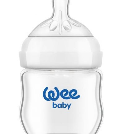 Съклено шише Wee Baby Natural, 125 мл