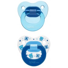2 бр. Ортодонтни залъгалки Wee baby 6-18 месеца